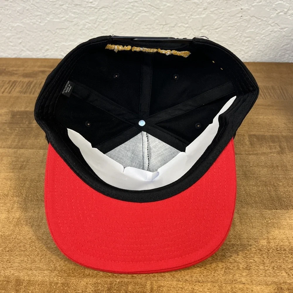 Travis Scott x McDonalds Arches Cactus Jack Black/Red & Brown SnapBack Hat Lot